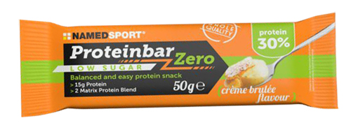 PROTEINBAR ZERO CREME BRULEE 50 G - Pharmaleader