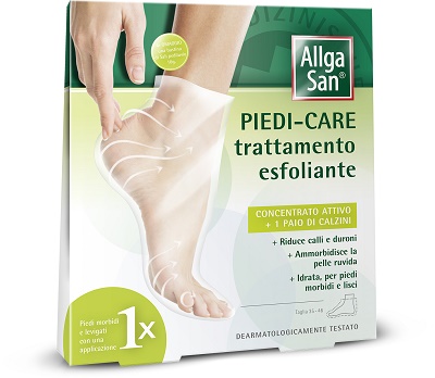 ALLGASAN PIEDI CARE TRATTAMENTO ESFOLIANTE 2 BUSTE MONODOSE - Pharmaleader