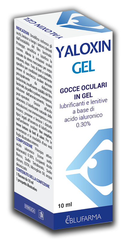 YALOXIN GEL OCULARE ACIDO IALURONICO 0,30% 10 ML - Pharmaleader