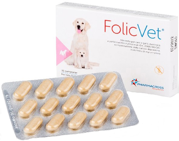 FOLICVET 15 COMPRESSE - Pharmaleader