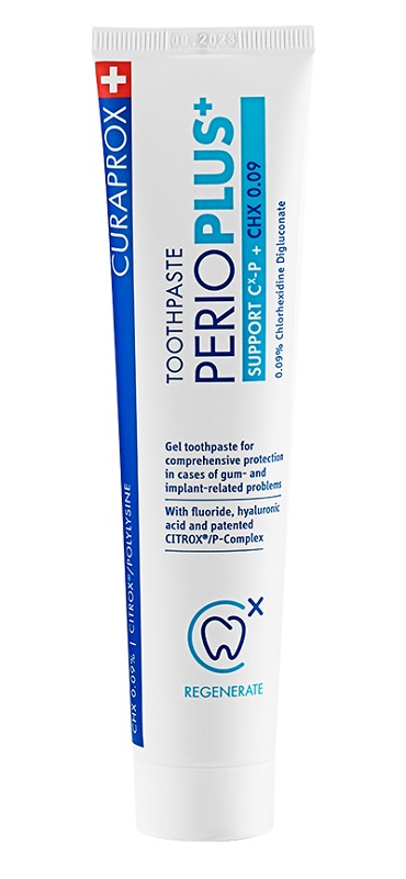 CURAPROX PERIOPLUS+ SUPPORT DENTIFRICIO CHX 0,09% 75 ML - Pharmaleader