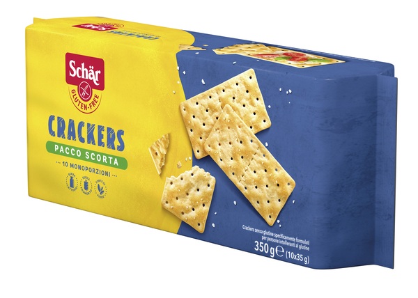 SCHAR CRACKERS SENZA LATTOSIO PACCO SCORTA 10 MONOPORZIONI DA 35 G - Pharmaleader