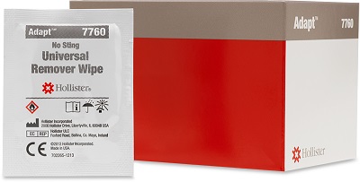 SALVIETTE ADAPT REMOVER PER RIMOZIONE ADESIVI UNIVERSALI 50 PEZZI - Pharmaleader