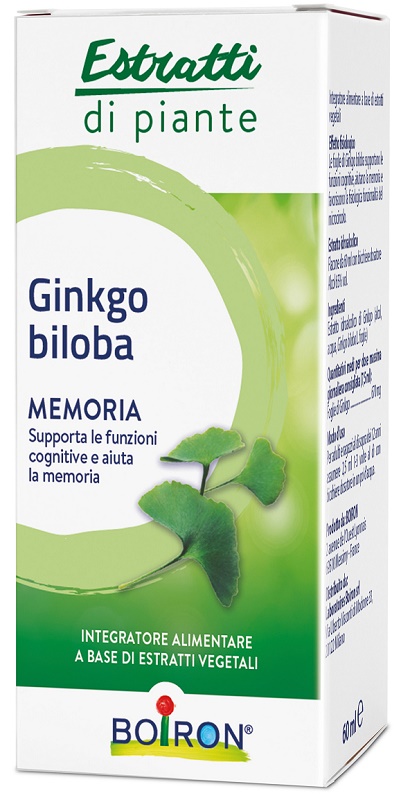 GINKGO BILOBA BOIRON ESTRATTO IDROALCOLICO 60 ML - Pharmaleader
