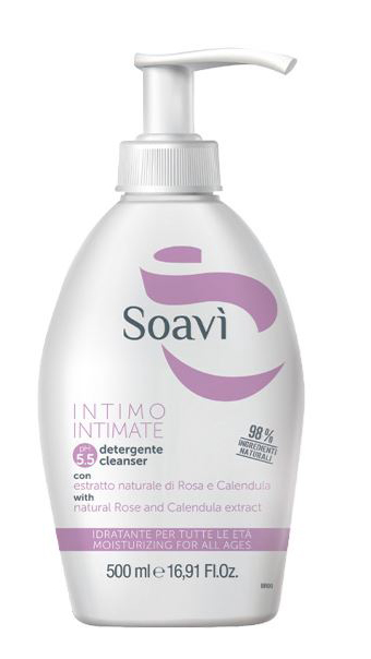 SOAVI INTIMO IDRATANTE PH5,5 FLACONE CON DISPENSER 500 ML - Pharmaleader