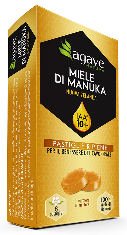 AGAVE NATURA MANUKA IAA 10+ 8 PASTIGLIE 20 G - Pharmaleader