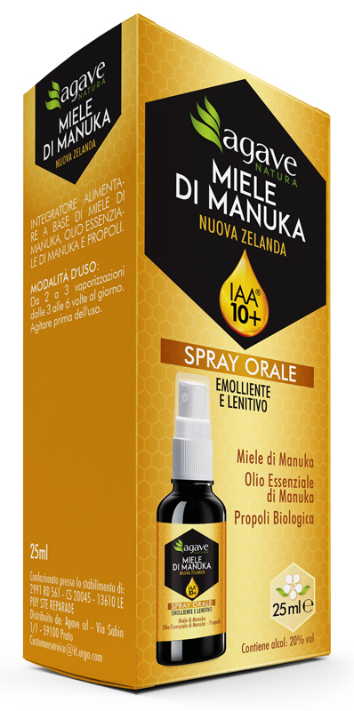 AGAVE NATURA SPRAY ORALE IAA 10+ 25 ML - Pharmaleader