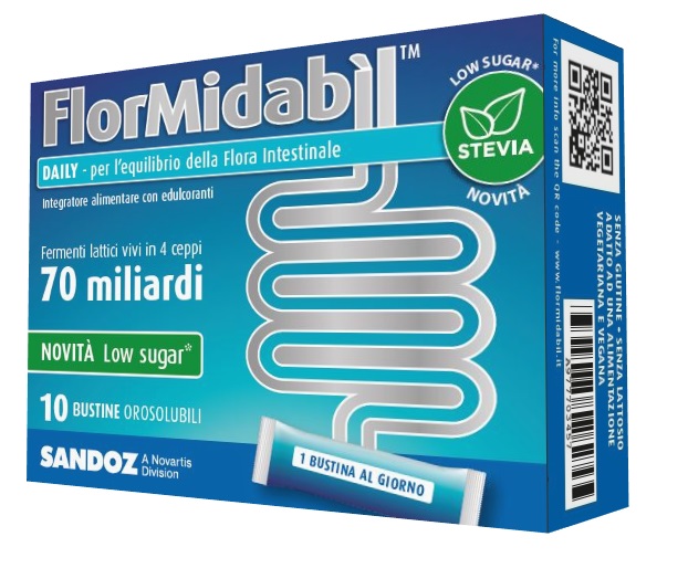 FLORMIDABIL DAILY 10 BUSTINE CON STEVIA - Pharmaleader