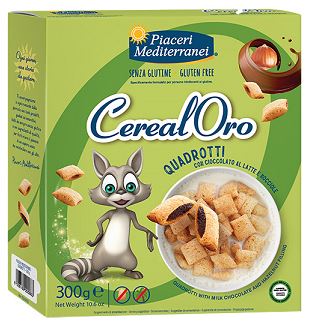 PIACERI MEDITERRANEI CEREALORO QUADROTTI 300 G - Pharmaleader