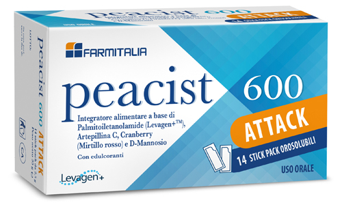 PEACIST 600 ATTACK 14 STICK PACK OROSOLUBILI - Pharmaleader
