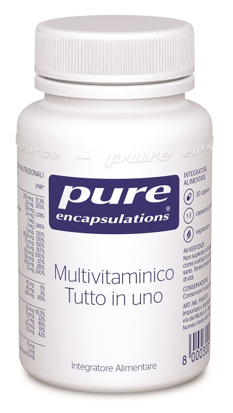 PURE ENCAPSULATIONS MULTIVITAMINICO TUTTO IN UNO 30 CAPSULE - Pharmaleader