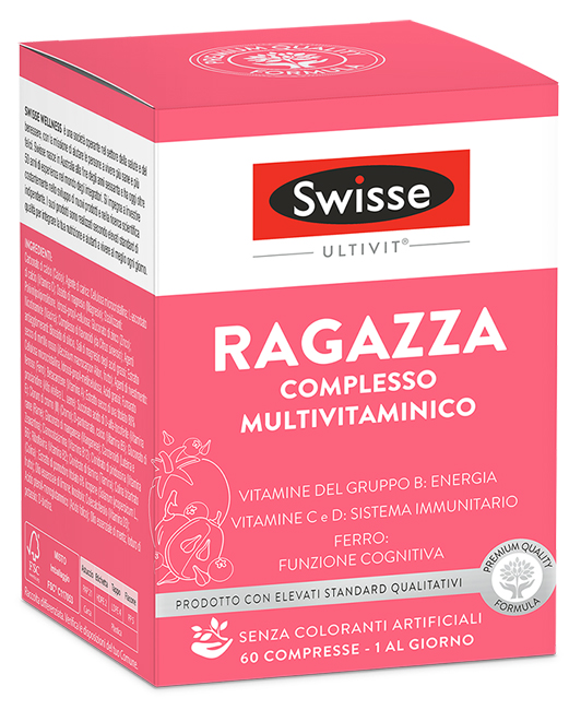 SWISSE MULTIVITAMINICO RAGAZZA 60 COMPRESSE - Pharmaleader