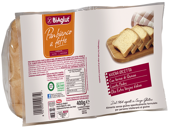 BIAGLUT PANE SOFFICE FETTE 2 X 200 G - Pharmaleader