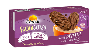 CEREAL BUONI SENZA BISCOTTI BREAKFAST CACAO E CIOCCOLATO 200 G - Pharmaleader