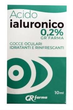 GR FARMA GOCCE OCULARI IDRATANTI E RINFRESCANTI ACIDO IALURONICO - Pharmaleader