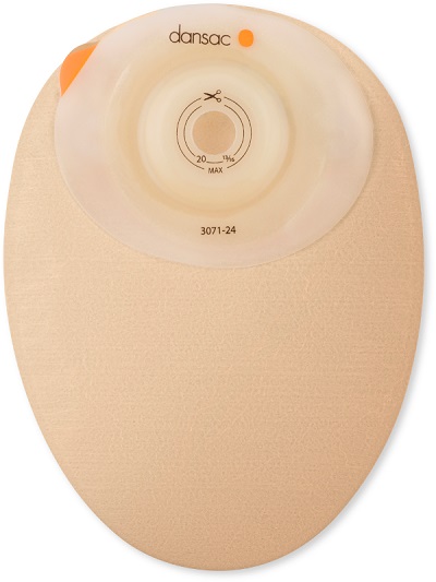DANSAC NOVALIFE TRE 1 SACCA CHIUSA SOFTCONVEX MIDI PER COLOSTOMIA CON FINESTRA RITAGLIABILE 15-34MM 430 ML 10 PEZZI - Pharmaleader