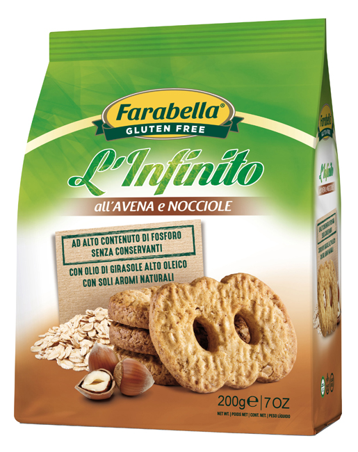 FARABELLA INFINITO AVENA/NOCCIOLE 200 G - Pharmaleader