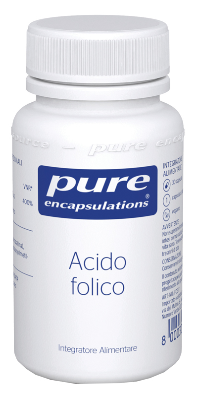 PURE ENCAPSULATIONS ACIDO FOLICO 30 CAPSULE - Pharmaleader
