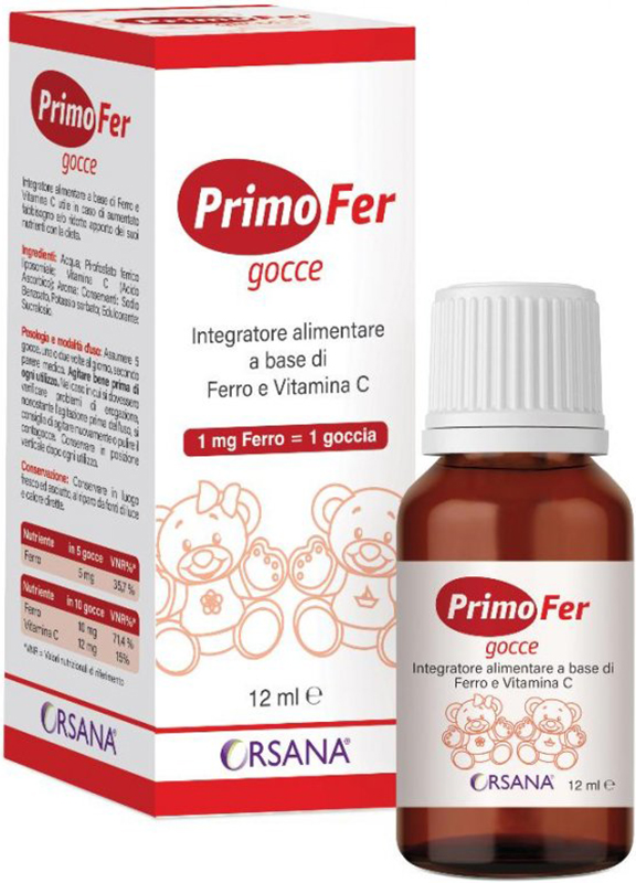 PRIMOFER GOCCE 12 ML - Pharmaleader