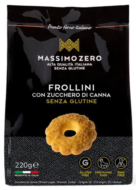 MASSIMO ZERO FROLLINI ZUCCHERO DI CANNA 220 G - Pharmaleader
