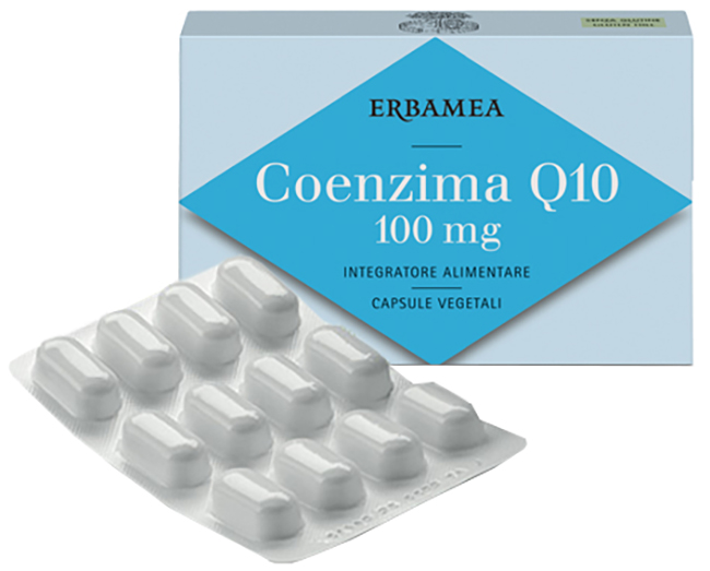 ERBAMEA COENZIMA Q10 100 MG 24 CAPSULE VEGETALI - Pharmaleader