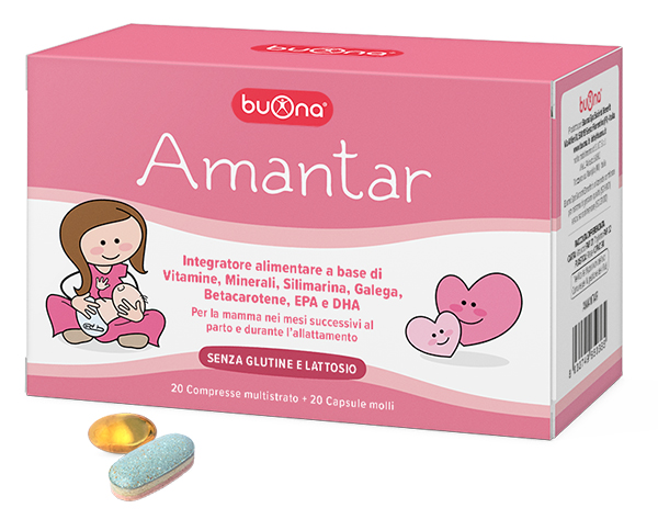 AMANTAR 20 COMPRESSE + 20 CAPSULE - Pharmaleader