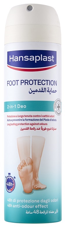 HANSAPLAST FOOT PROTECTION 2 IN 1 DEO 150 ML - Pharmaleader
