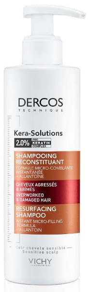DERCOS TECHNIQUE KERASOL SHAMPOO RISTRUTTURANTE 250 ML - Pharmaleader