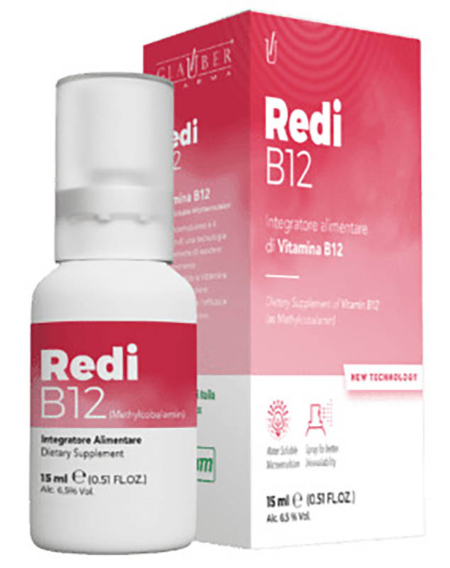 REDI-B12 SPRAY GLAUBER 15 ML - Pharmaleader