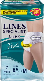 LINES SPECIALIST PANTS PLUS UNISEX M 7 PEZZI - Pharmaleader