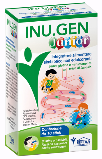 INUGEN JUNIOR 10 STICK OROSOLUBILI - Pharmaleader