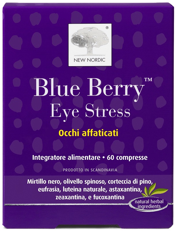 BLUE BERRY EYE STRESS OCCHI AFFATICATI 60 COMPRESSE - Pharmaleader