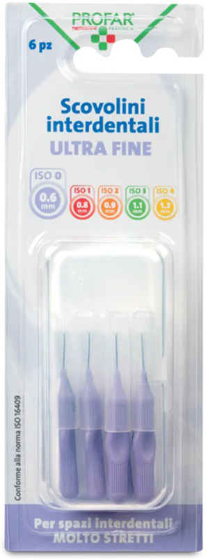 PROFAR SCOVOLINI LILLA 0,6 6 PEZZI - Pharmaleader