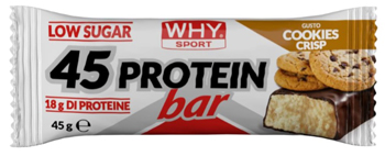 WHYSPORT 45 PROTEIN BAR COOKIES CRISP 45 G - Pharmaleader