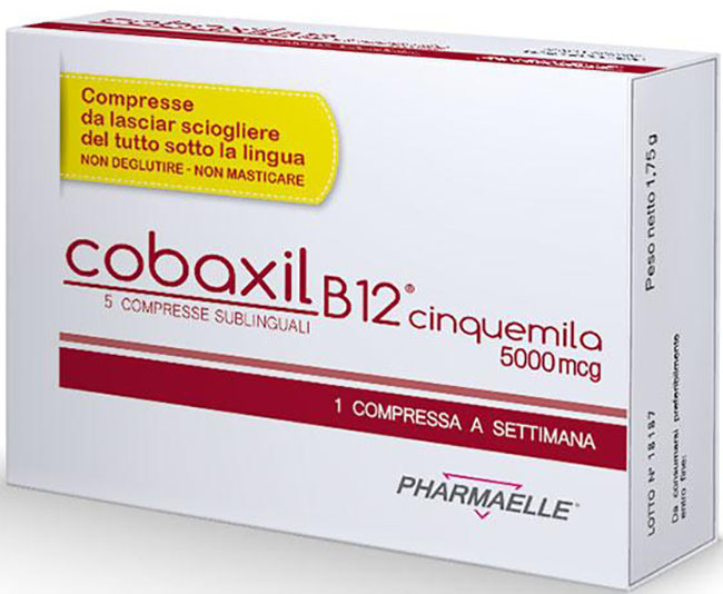 COBAXIL B12 5000MCG 5 COMPRESSE SUBLINGUALI - Pharmaleader