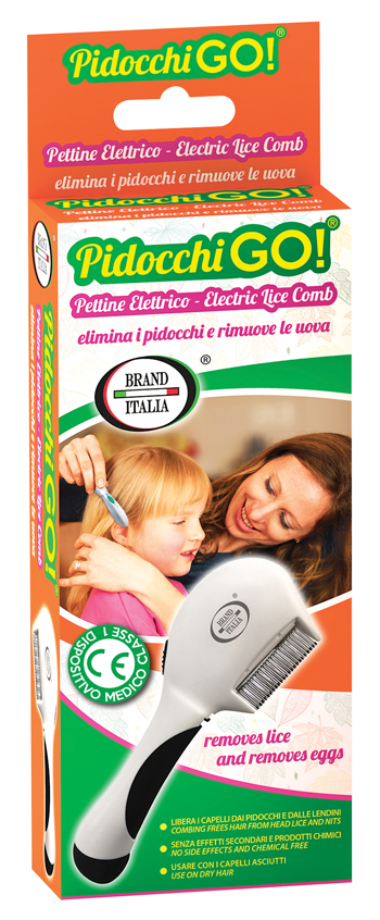 PETTINE ELETTRICO PIDOCCHI GO - Pharmaleader