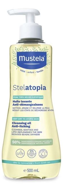 MUSTELA STELATOPIA OLIO BAGNO 500 ML - Pharmaleader