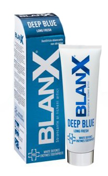 BLANX DEEP BLUE DENTIFRICIO SBIANCANTE NON ABRASIVO 25 ML - Pharmaleader