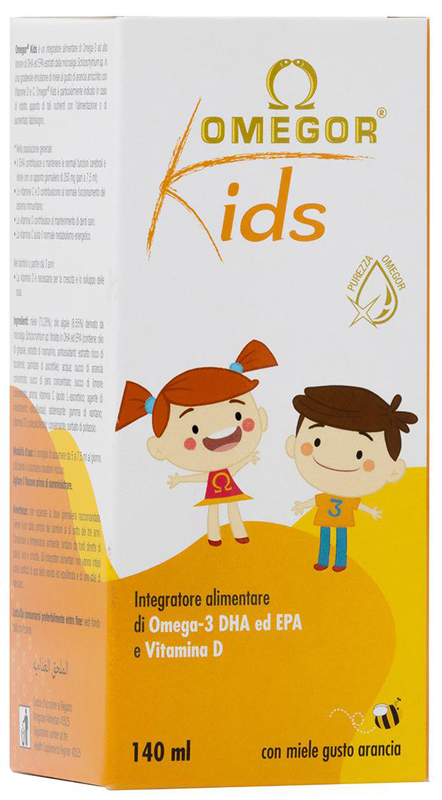 OMEGOR KIDS 140 ML - Pharmaleader