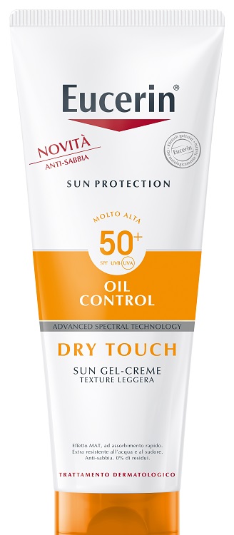 EUCERIN SUN PROTECTION OIL CONTROL DRY TOUCH SPF 50+ SUN GEL CREME 200 ML - Pharmaleader