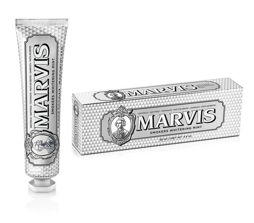 MARVIS SMOKERS WHITENING MINT DENTIFRICIO 85 ML - Pharmaleader