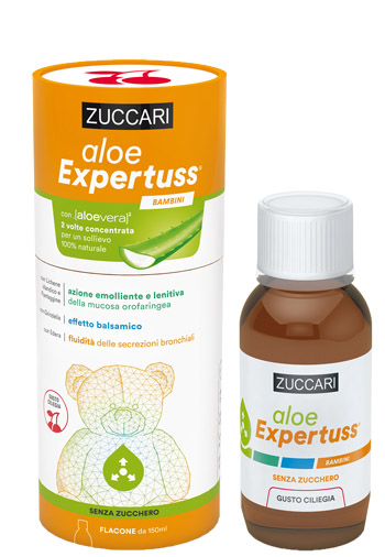 ALOE EXPERTUSS BAMBINI CILIEGIA 150 ML - Pharmaleader