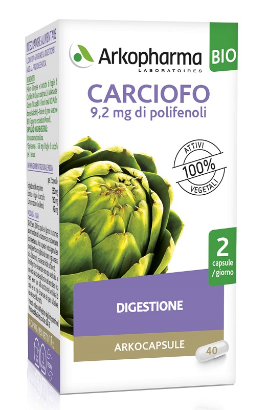 ARKO CAPSULE CARCIOFO BIO 40 CAPSULE - Pharmaleader
