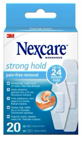 CEROTTO NEXCARE STRONG 360 GRADI 20 PEZZI ASSORTITI - Pharmaleader