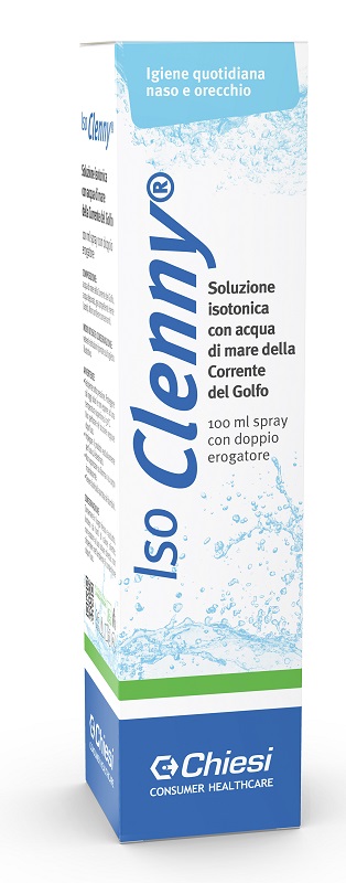 ISO CLENNY SOLUZIONE ISOTONICA BIOMARINA SPRAY DOPPIO EROGATORE 100 ML - Pharmaleader