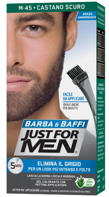 JUST FOR MEN BARBA & BAFFI M45 CASTANO SCURO 51 G - Pharmaleader