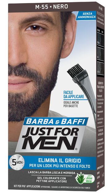 JUST FOR MEN BARBA & BAFFI M55 NERO 51 G - Pharmaleader