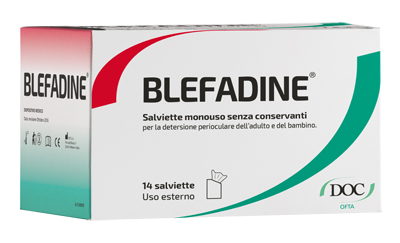 BLEFADINE 14 SALVIETTE MONOUSO PER DETERSIONE PERIOCULARE - Pharmaleader
