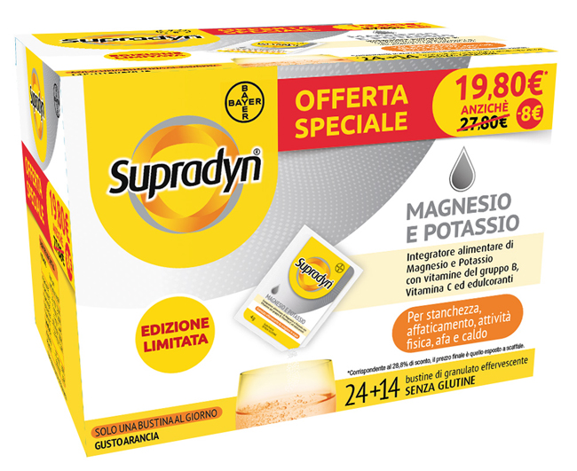 SUPRADYN MAGNESIO E POTASSIO LIMITED EDITION 14 + 24 BUSTINE - Pharmaleader