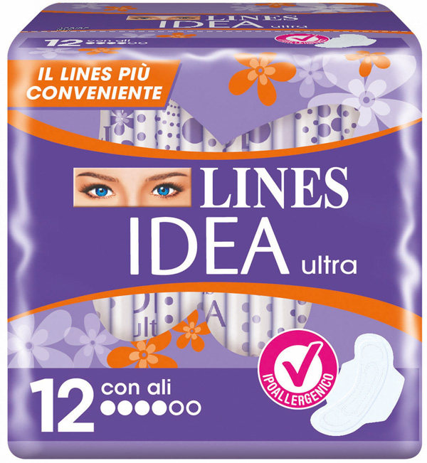 IDEA ULTRA ASSORBENTE GIORNO CON ALI 12 PEZZI - Pharmaleader